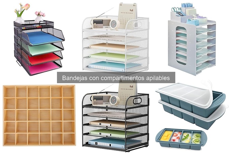 Opiniones sobre bandejas apilables: ¿cuál elegir?