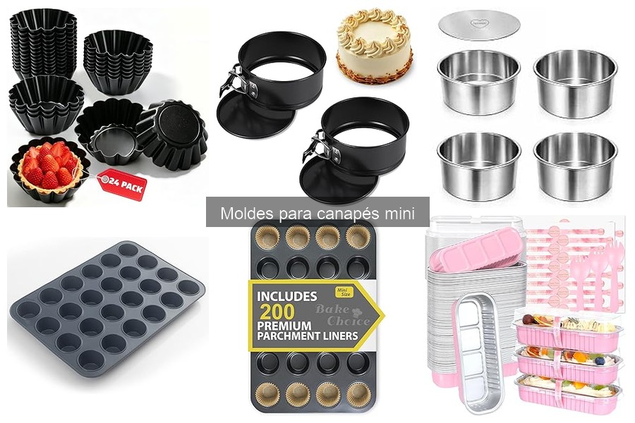Opiniones sobre moldes para canapés mini: experiencias reales