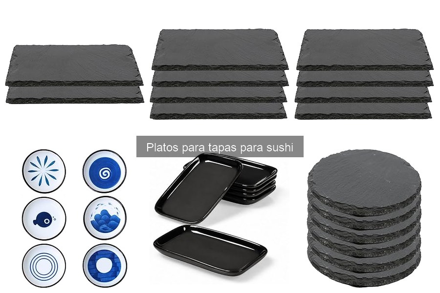 Opiniones sobre platos para tapas de sushi que debes conocer