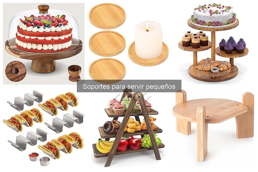 Opiniones sobre soportes para servir pequeños: guía de usuarios