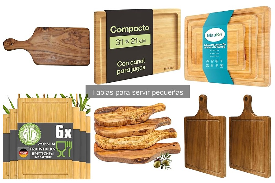 Opiniones sobre Tablas para Servir Aperitivos: Análisis de Usuarios