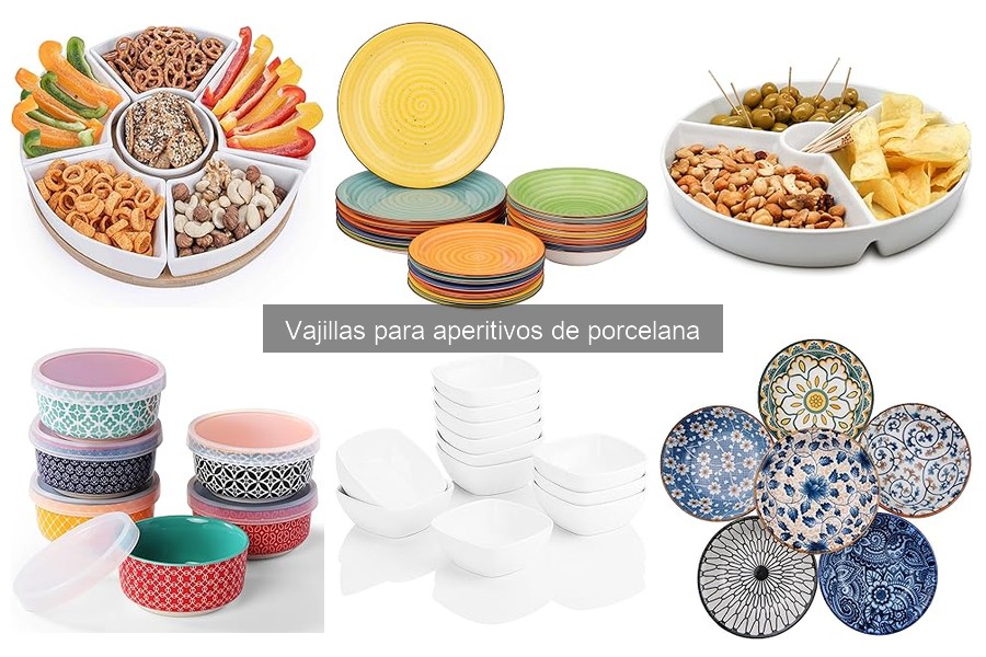 Opiniones sobre vajillas de porcelana para aperitivos
