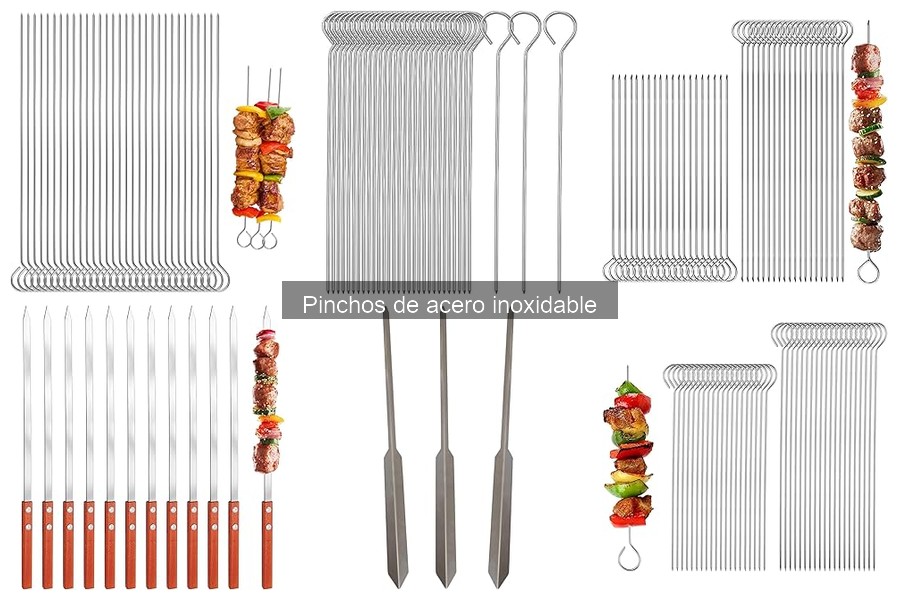 Pinchos de acero inoxidable vs. desechables: pros y contras