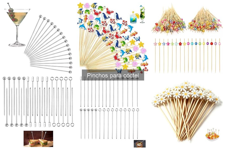 Pinchos para cócteles sin gluten: ingredientes y recetas