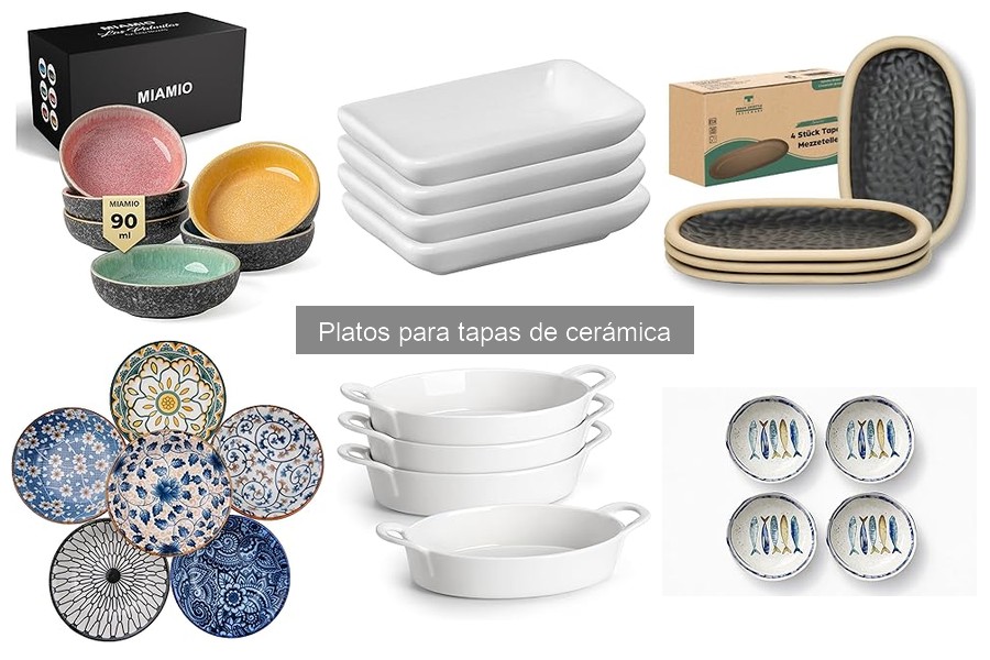 Platos de Cerámica para Tapas: Diseños Exclusivos y Únicos