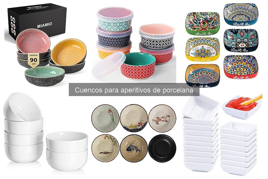 ¿Por qué elegir cuencos de porcelana para aperitivos?