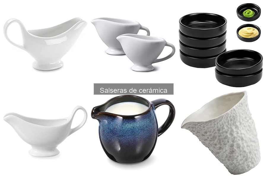 ¿Por qué elegir salseras de cerámica para tus aperitivos?