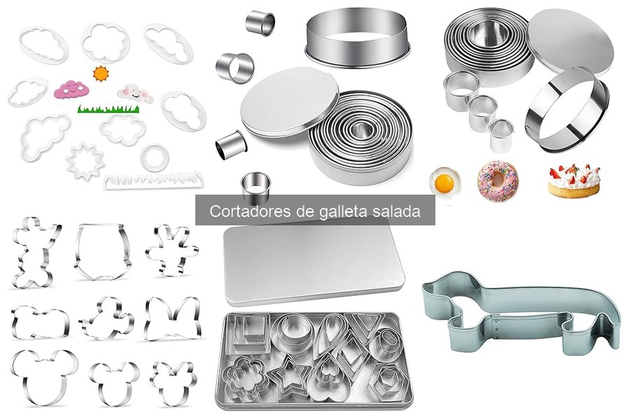 Precios de Cortadores de Galleta Salada: Ofertas y Variedades