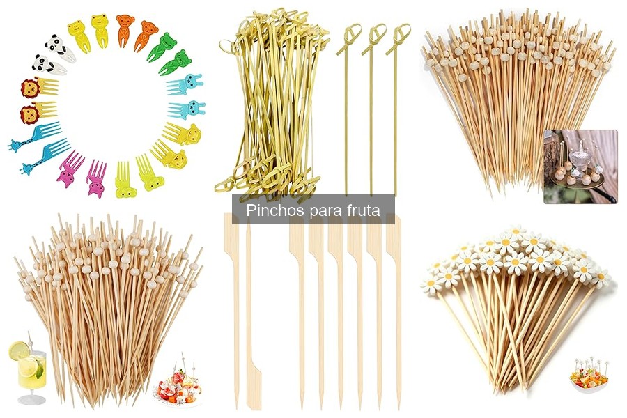 Precios de pinchos para fruta: guía completa