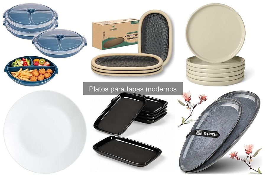 Precios de platos para tapas modernas: guía y rangos
