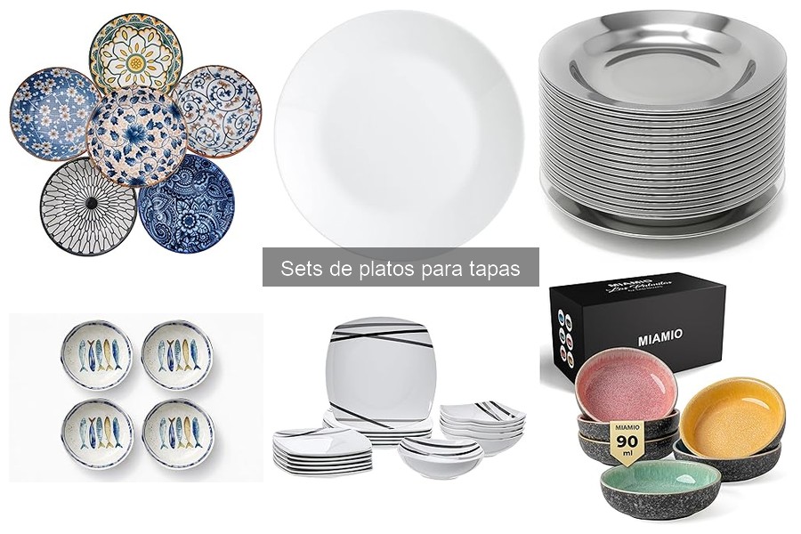 Precios de Sets de Platos para Tapas: ¿Qué esperar?