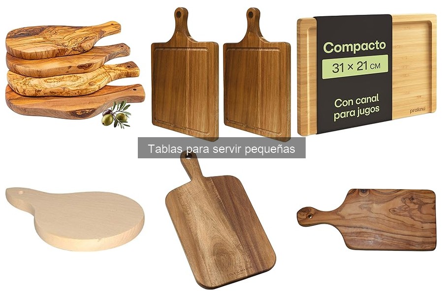 Precios y Dónde Comprar Tablas para Servir Aperitivos