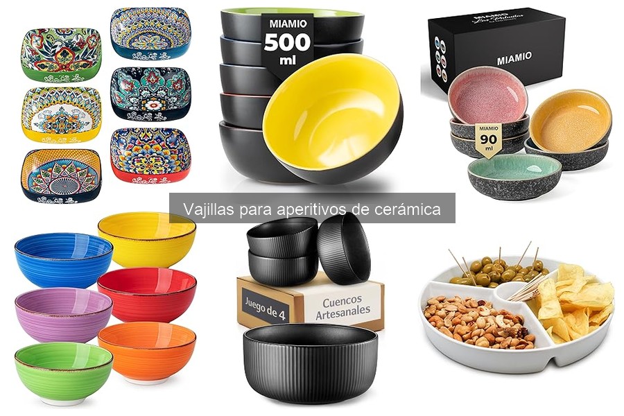 Precios y Dónde Comprar Vajillas de Cerámica para Aperitivos