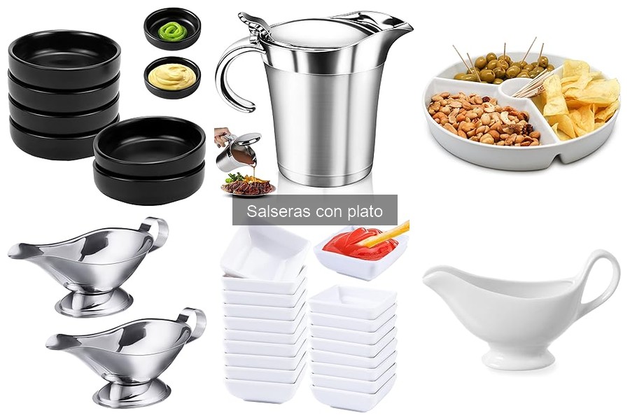 Problemas comunes al usar salseras con plato y sus soluciones