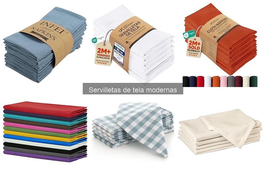 Problemas comunes al usar servilletas de tela modernas