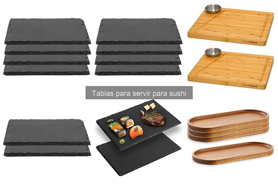 ** Problemas comunes al usar tablas para servir sushi
