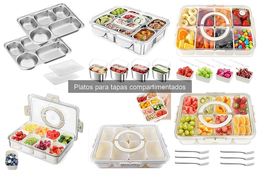 Problemas comunes con platos compartimentados y soluciones