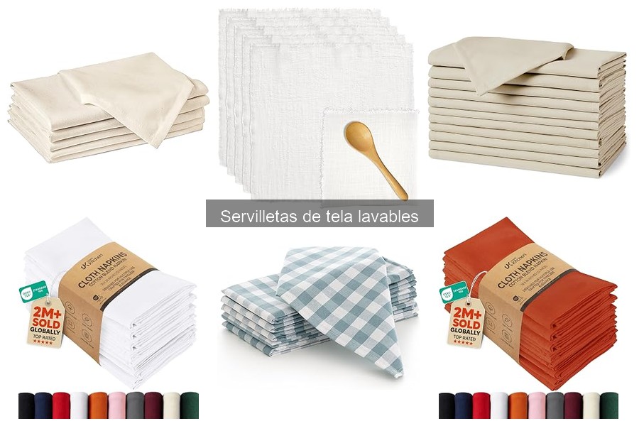 Problemas comunes con servilletas de tela y soluciones efectivas