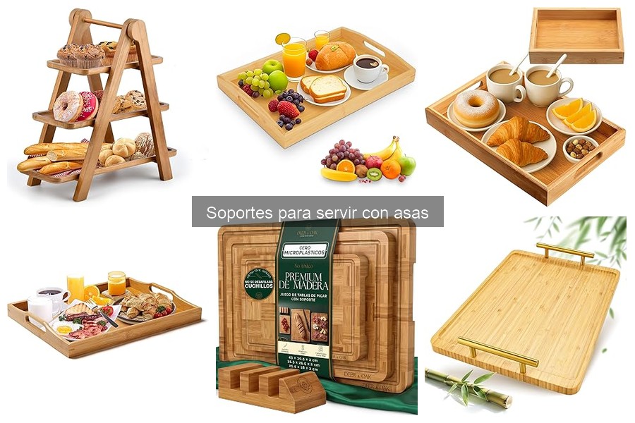 Problemas comunes con soportes para servir con asas