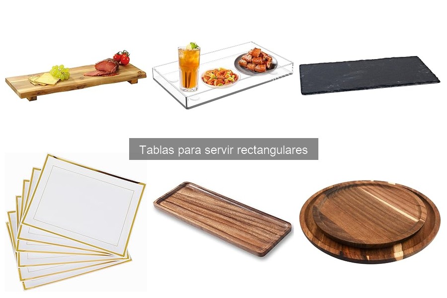 Problemas comunes con tablas para servir rectangulares
