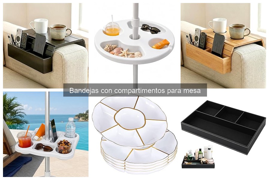 ¿Qué considerar al comprar bandejas con compartimentos profesionales?