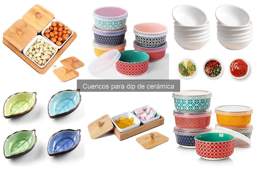 ¿Qué son los cuencos para dip de cerámica? Descubre sus características