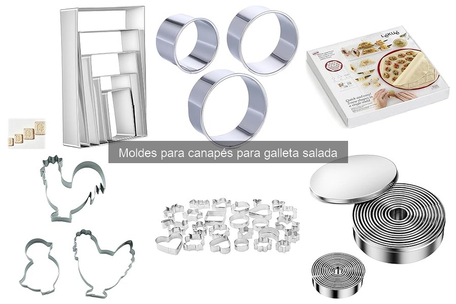 ¿Qué son los moldes para canapés? Usos y beneficios