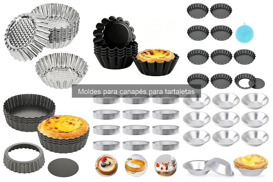 Qué son los moldes para canapés y sus usos