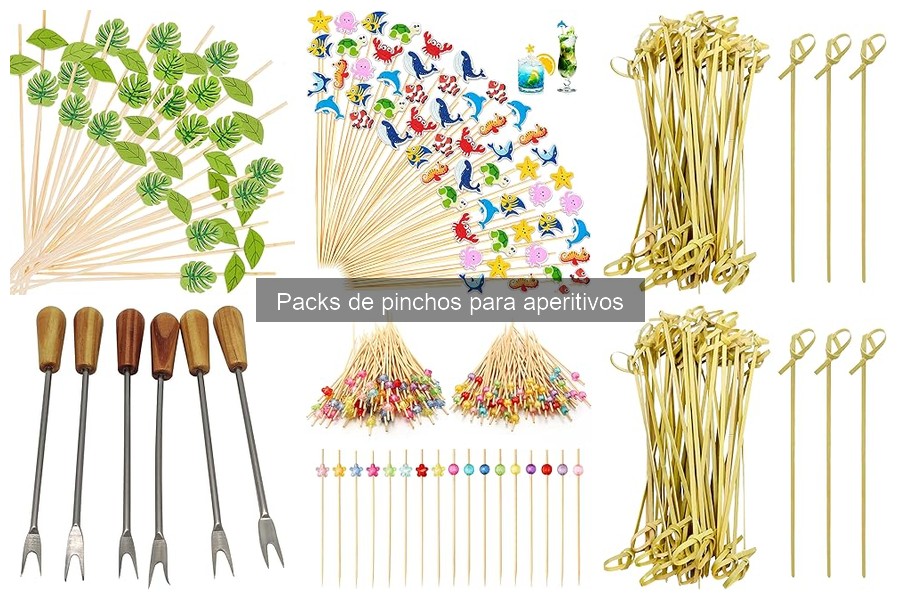 Qué son los packs de pinchos para aperitivos