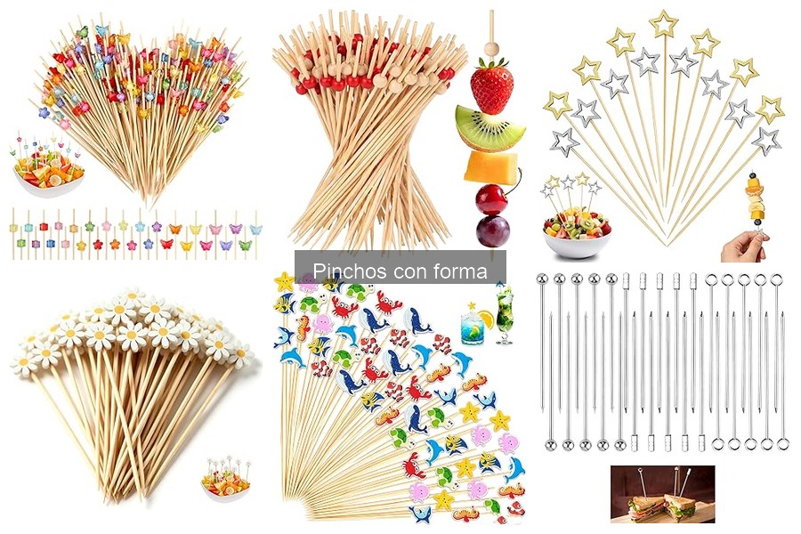 ¿Qué son los pinchos con forma? Características y origen