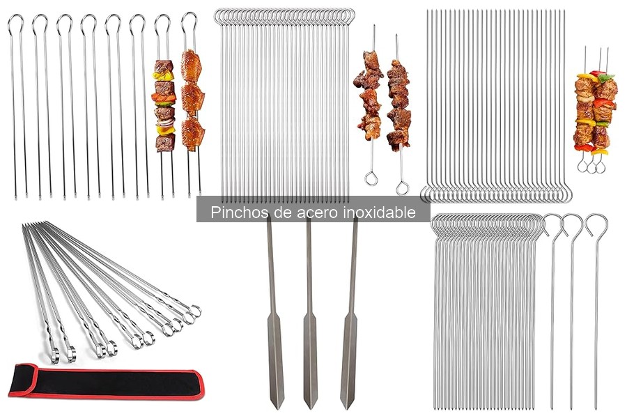 ¿Qué son los pinchos de acero inoxidable? Características y ventajas