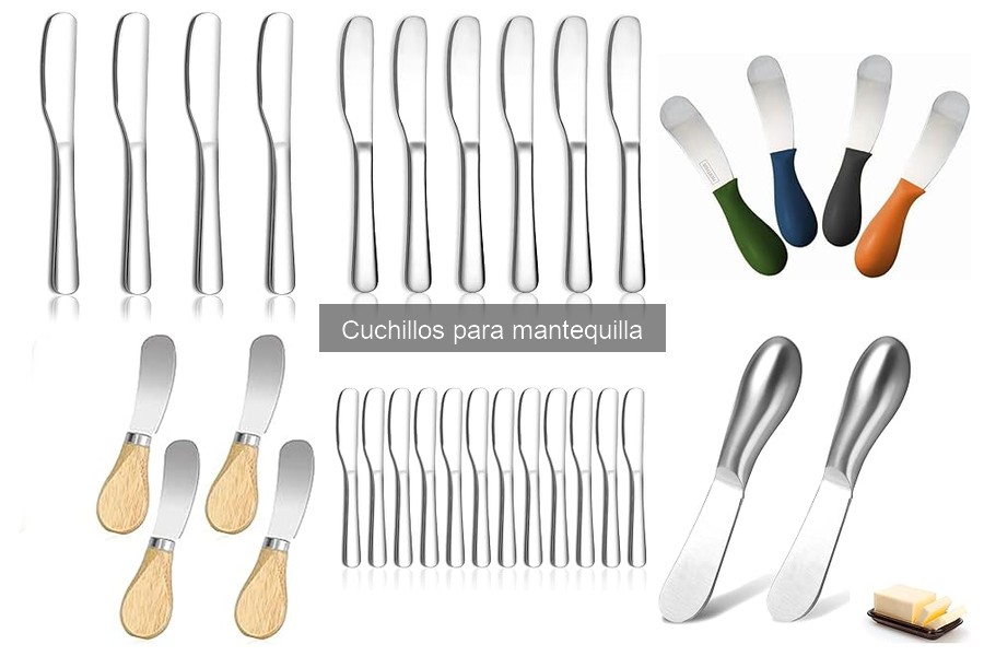 Recetas deliciosas con cuchillos para mantequilla