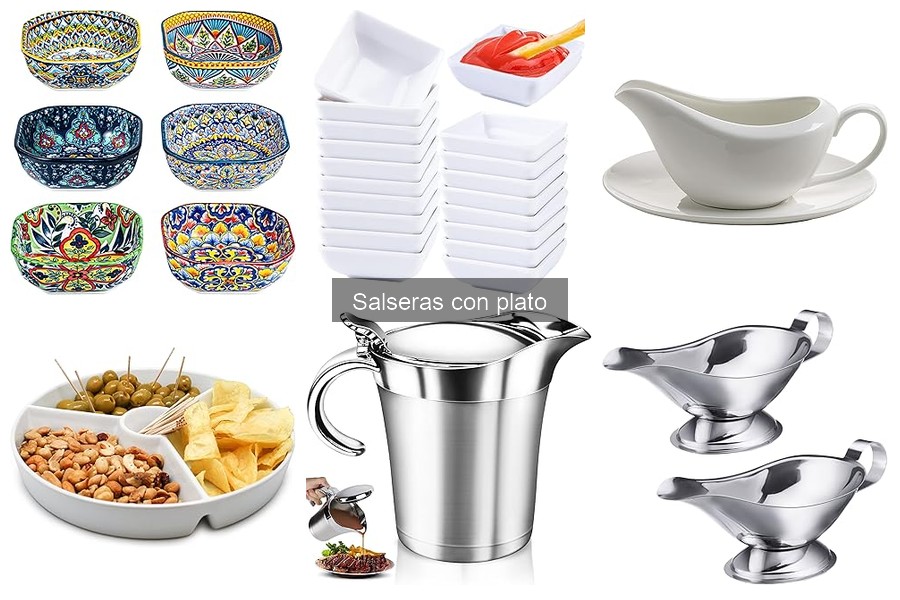 Salseras con plato para catering: ¿qué considerar al elegir?