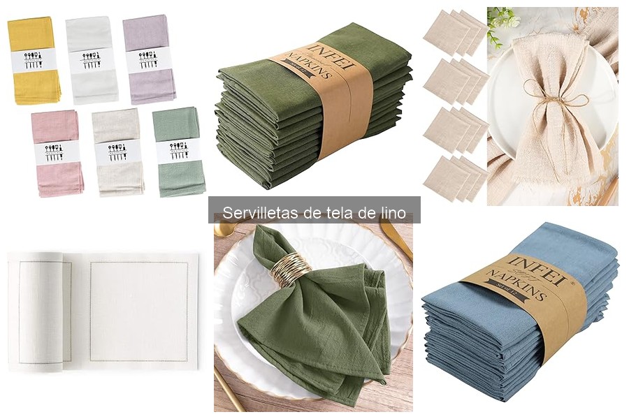 Servilletas de Tela de Lino: Beneficios y Usos