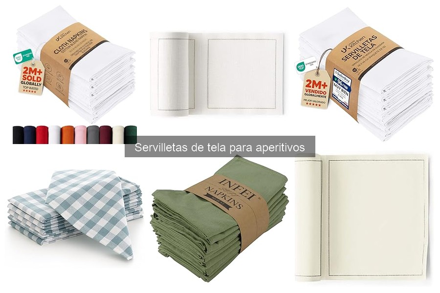 Servilletas de tela personalizadas para eventos especiales