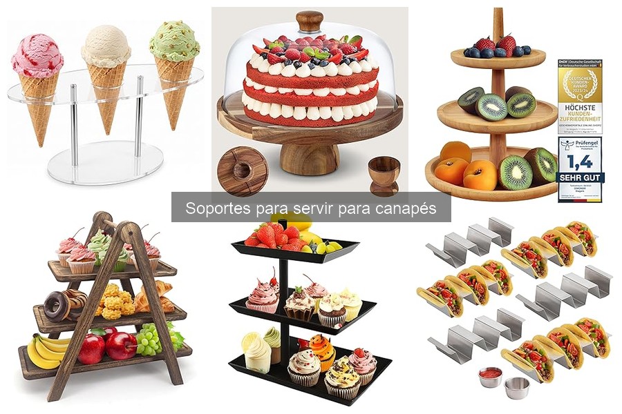 Soportes para Servir Canapés: ¿Qué Son y Para Qué Sirven?