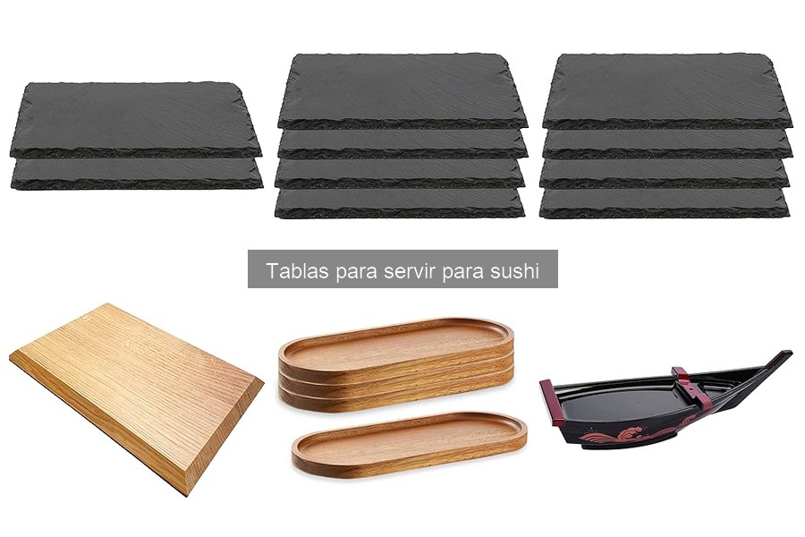 Tablas de sushi personalizadas: ¿vale la pena invertir?