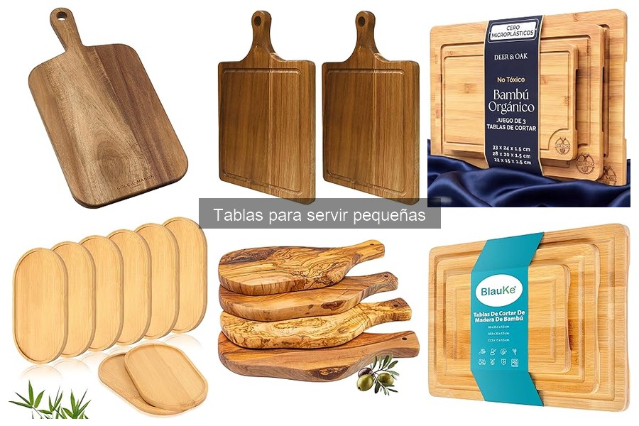 Tablas Personalizadas para Servir Aperitivos: Opciones Únicas