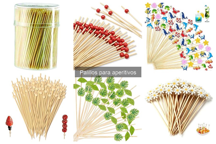 Tendencias en palillos para aperitivos 2023: ¡Descúbrelas!
