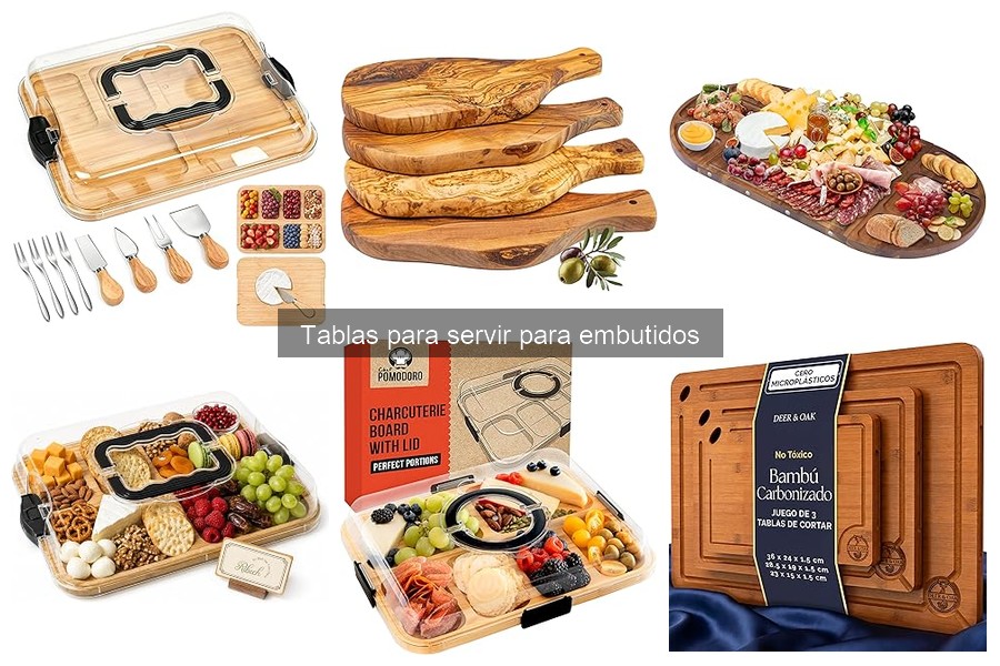 Tendencias en Tablas para Servir Embutidos 2023