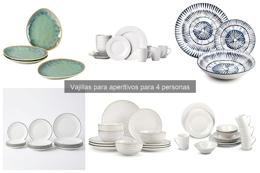 Tendencias en vajillas para aperitivos: diseño moderno y práctico