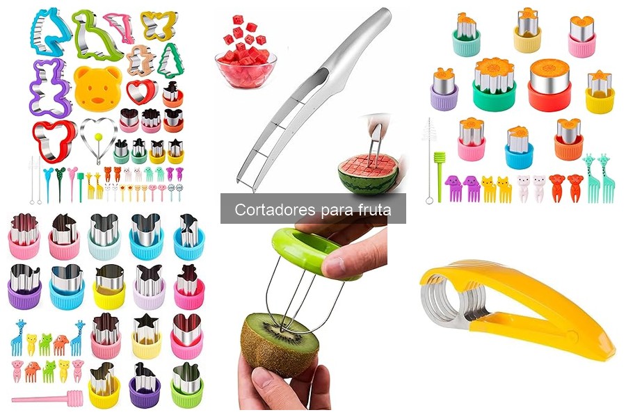 Tipos de cortadores de fruta: guía para elegir el mejor
