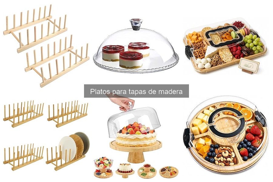 Tipos de platos para tapas de madera: guía completa