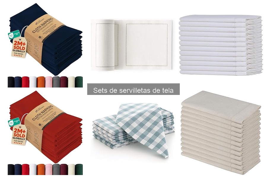 Tipos de Servilletas de Tela: Guía Completa para Elegir