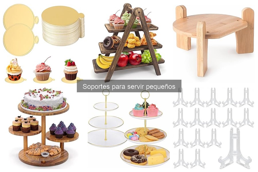 Tipos de Soportes para Servir Pequeños: Guía Completa