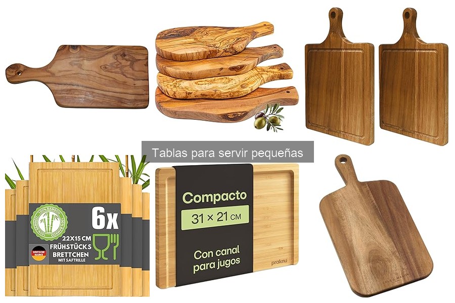 Tipos de Tablas para Servir Aperitivos: Guía Completa