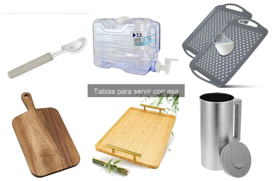 Tipos de Tablas para Servir con Asa: Materiales y Estilos