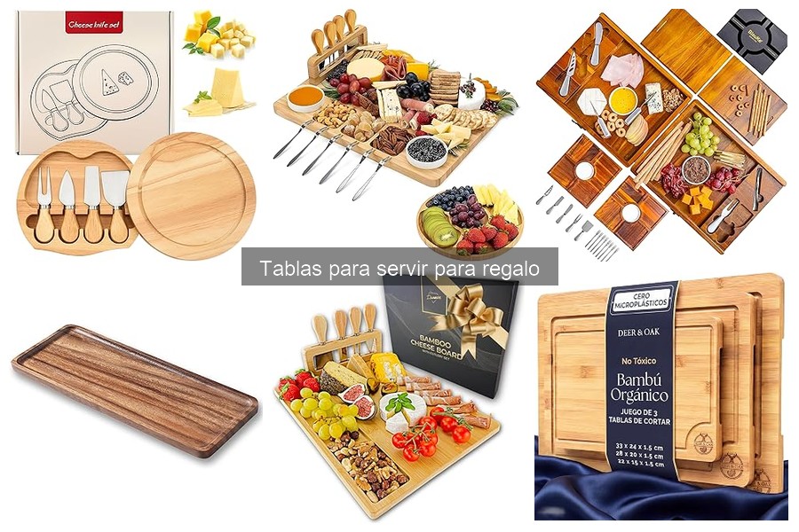 Tipos de Tablas para Servir: Usos y Recomendaciones