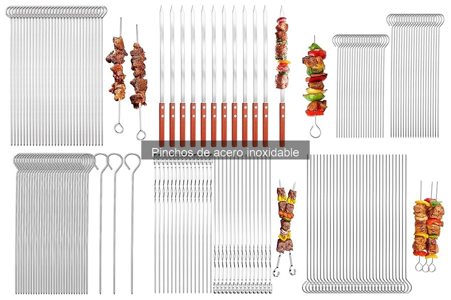 Usos inusuales de pinchos de acero inoxidable de forma creativa
