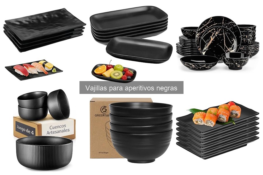 Vajillas Negras: ¿Cuáles son aptas para comida fría y caliente?